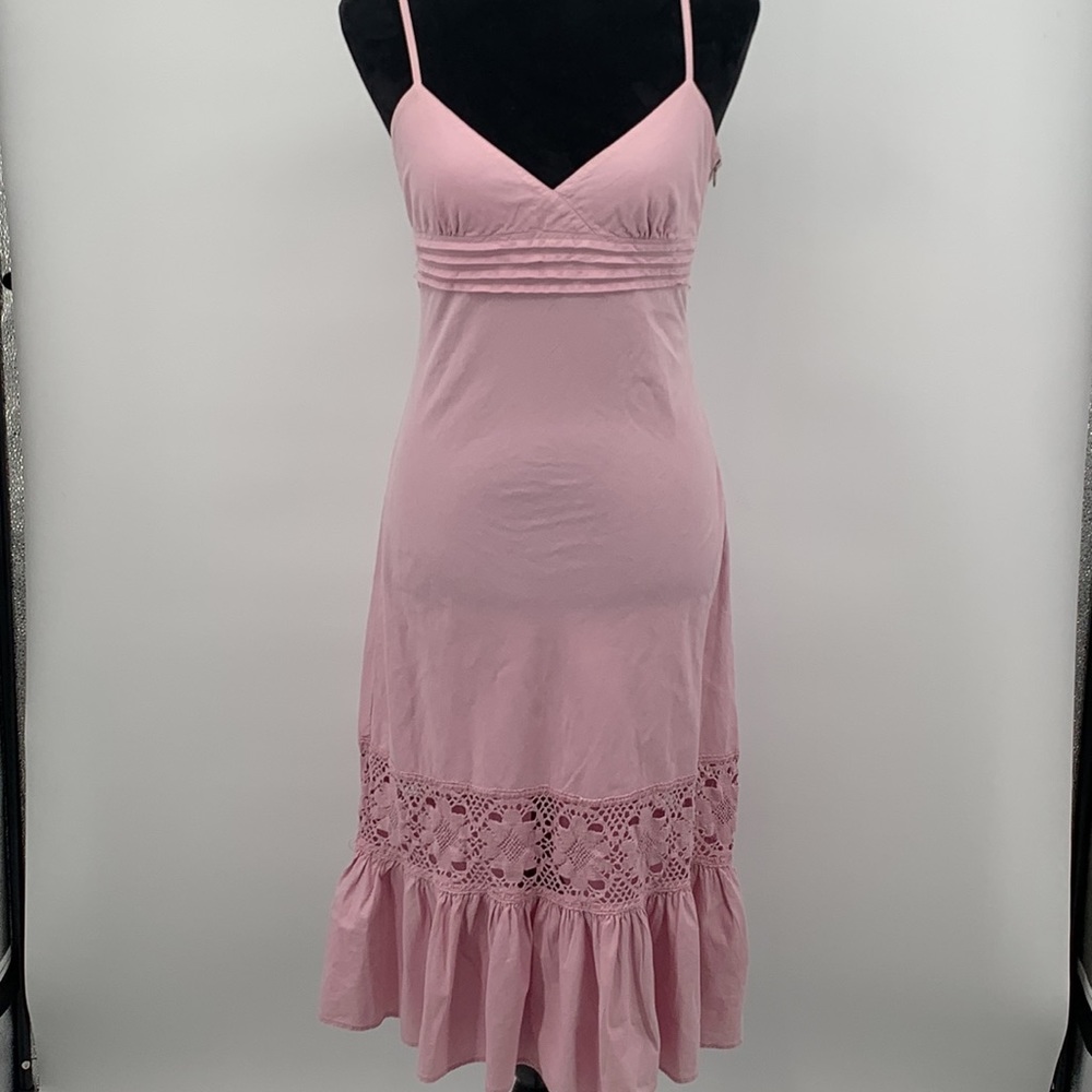 Zara Dress Pink Sundress Size Medium